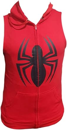 marvel sleeveless hoodie