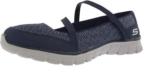 skechers mary jane navy