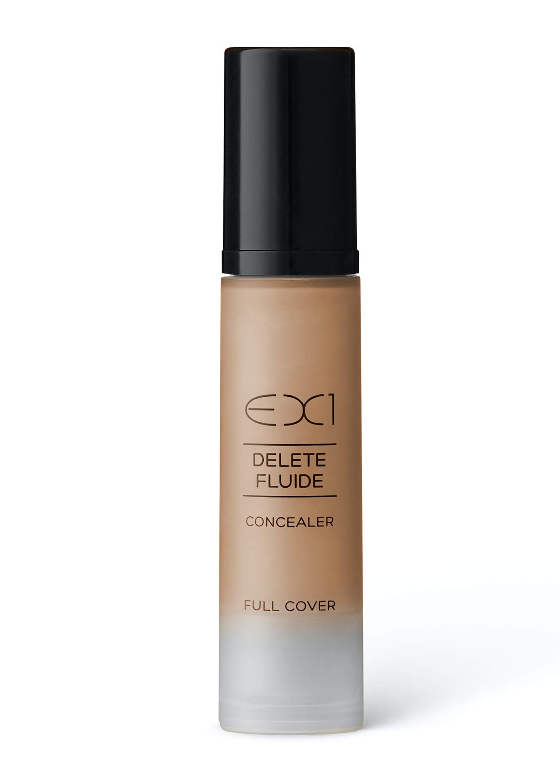 EX1 Cosmetics Delete Fluide Full Coverage Liquid Concealer Makeup Shade 11.0- Vegan, Oil free with Ultra-Blendable Formula for Seamless Finish