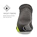 Feetures! - Elite Light Cushion - No Show Tab - Graphite/Black - Size Medium - Athletic Running Socks