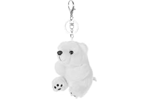 ABOOFAN Arctic Polar Animals Keychains Polar Bear Key Ring Winter Animal Cartoon Keychain Arctic Themed Party Favors for Themed Party Decorations