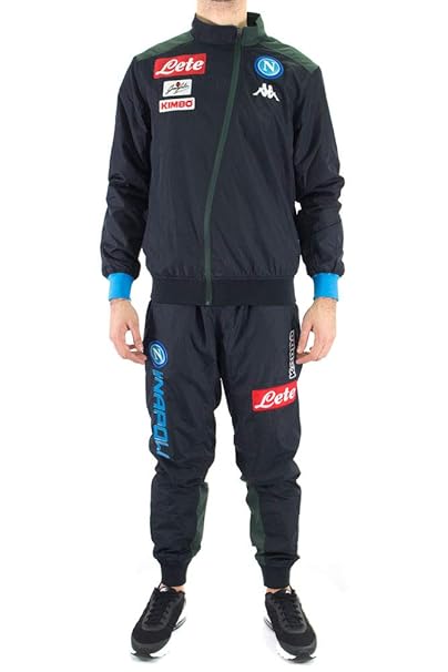 Kappa Presentation Track-Suit Napoli Blue 18/19 Naples