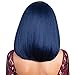 Bobbi Boss Human Hair Blend Lace Front Wig MBLF90 Swiss Lace Juba (1B)