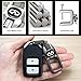 Goshion 2 Pack Car Logo Keychain Suit for Infiniti Key Chain Keyring Family Present for Man and Woman