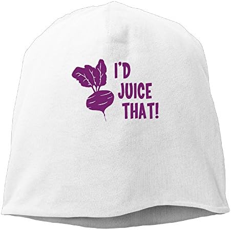 I'd Juice That Man Skull Cap Stretch Fleece Printing Classic Toboggan Hat