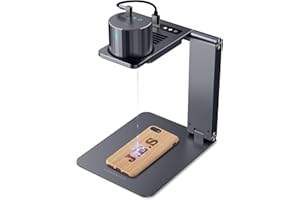 LaserPecker LP1 Pro Laser Engraver for Beginners, Mini Diode Wood Leather Felt Laser Engraver Portable Small Laser Engraving Machine, Suit Set with Laser Safety Glasses + Auto-focus Stand