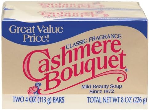 Cashmere Bouquet Bath Bar Soap, 2 Count