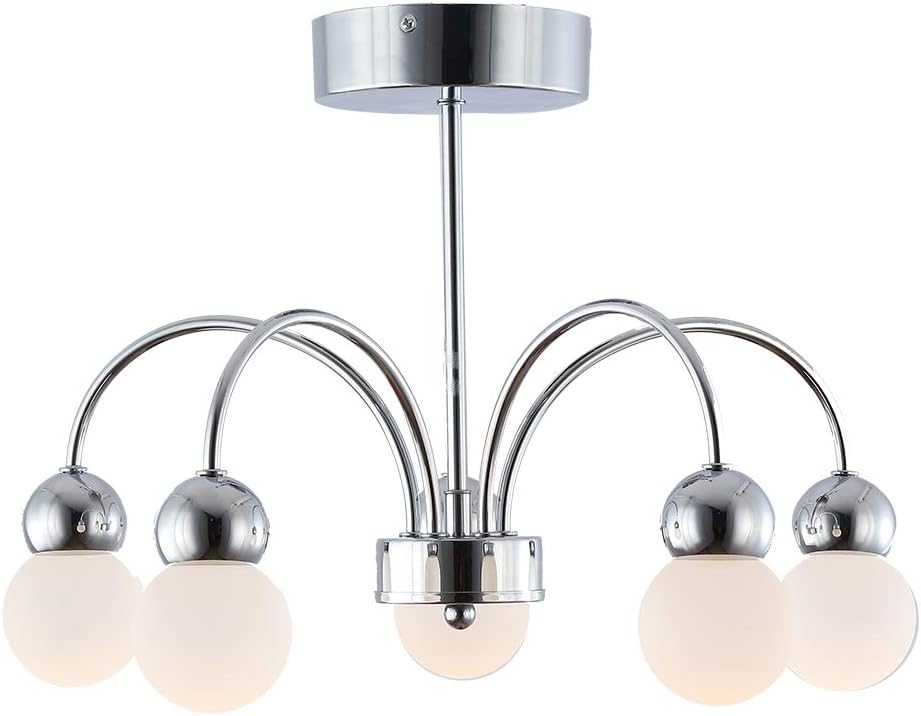 Modern LED Deckenleuchte Schlafzimmerlampe Kronleuchter Weiß Acryl