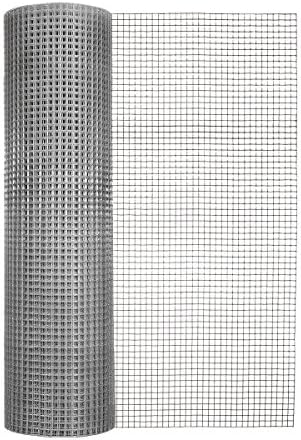 36 Inches x 100 Feet 19-Gauge Galvanized Welded Steel Wire Hardware Cloth, 36"