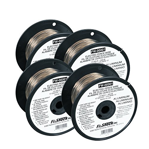 Fi-Shock FW-00001T Aluminum Wire, 4 Pack