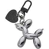 TEENMANG Balloon Dog Keychain Cute Bag Charm Handbag Purse Key Accessories