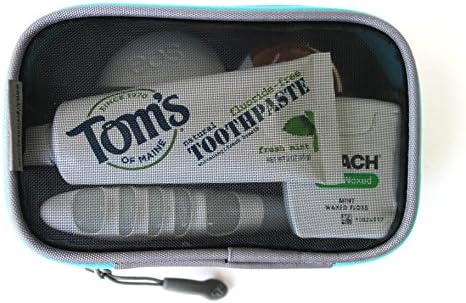 6 Piece Toiletry Set for Men/Women, Emergency Toiletry Kit, Date Kit, Toiletries Pack, Travel, Great Gift for Women and Men