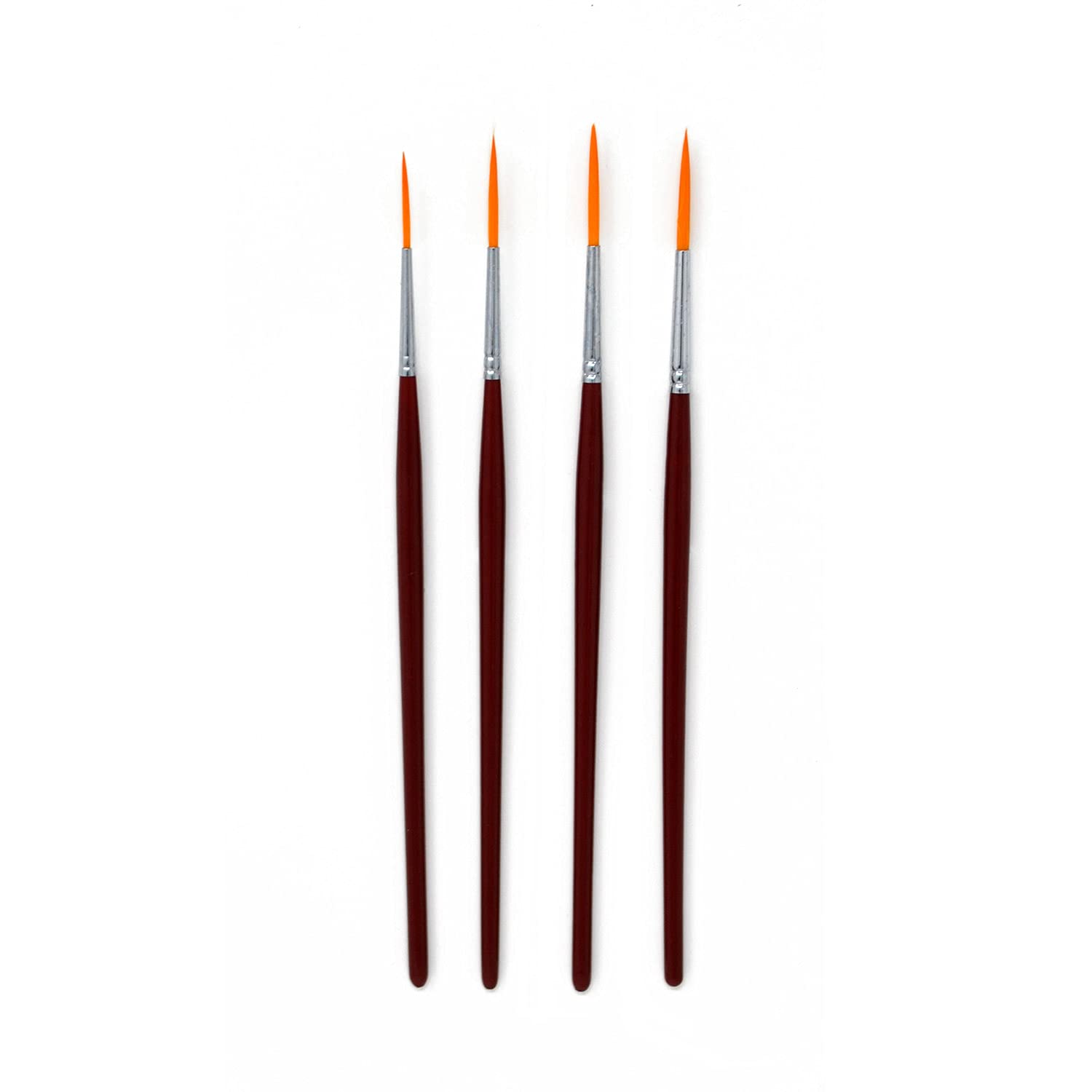 The Art Shop Skipton Artists Rigger Brush Set | Pack of 4 Rigger Paint Brushes