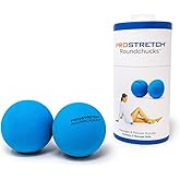 ProStretch Round Chucks, Soft Massage Balls for Myofascial Release, Plantar Fasciitis, and Full Body Deep Tissue Relief, Set of 2