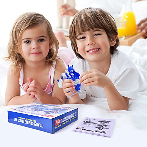 image for Fun Little Toys Building Blocks,DIY Take Apart,Transforming Robot Kit,