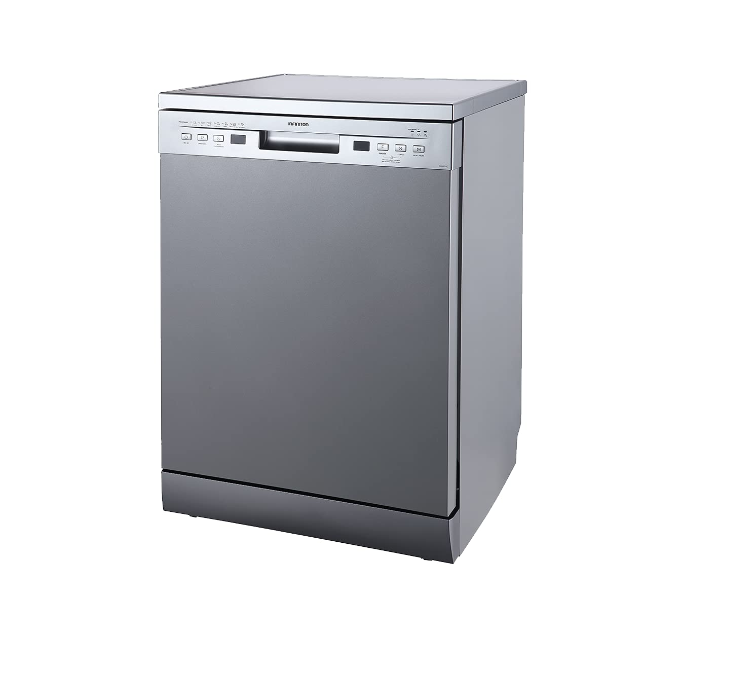 LAVAVAJILLAS-DIW-606S-INFINITON-A-SILVER-Display-LED-12-Servicios-Extra-Drying-Control-Electronico-Easyplay