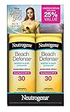 Neutrogena Beauty and the Beast Beach Defense SPF 30 Spray Twin Pack, 13 Ounce