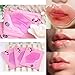 ZGY 10-Pack Pink Collagen Crystal Lip Mask Lip Care Gel Mask Moisture Essence Make Your Lip Attractive and Sexy
