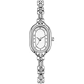 ADSBIAOYE Gold Watches for Women Dainty Vintage Oval Small Bracelet Watch Stainless Steel Waterproof Fashion Ladies Dress Quartz Watch