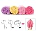 Huluwa Hair Drying Towel, Dry Hair Cap, Fast Drying Hair Towel Wrap Turban, Pink