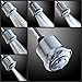 WantBa High Pressure Chrome 5 Setting Massage Spa Shower Head Combo with 6 Ft Shower hose and Handheld shower Dual 3-way-combo (Rainfall Fixed Wall Mount/Handheld Showerhead, diverter, shower hose)