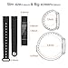 Q-Band Q-68HR Accurate Health & Fitness Tracker Watch, 100 Hours Heart Rate Monitor, Bluetooth Activity Tracker, Sunlight Readable Scratch-Resistant Big Screen, Pedometer Band