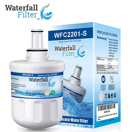 Waterfall Filter - Refrigerator Water Filter Compatible with Samsung Aqua-Pure DA29-00003G
