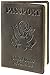 Shvigel Passport Cover - Leather Holder - Love America Collection (Statue of Liberty Brown Vintage)