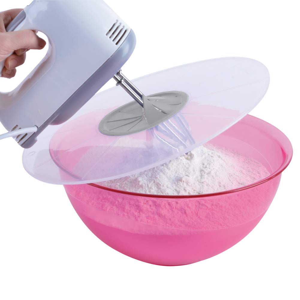 Orion Group Splash guard lid, splash guard for mixers, mixing bowl, prevents annoying splashing of the dough when mixing