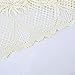 Tablecloth White, Lace Tablecloths, Crochet Tablecloth,Rectangle knitted By Meleg Otthon (59 inchesx98.5 inches, beige)