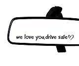 Set of 2 We Love You, Drive Safe Multi-Surface