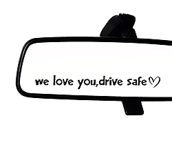 Set of 2 We Love You, Drive Safe Multi-Surface