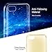 ivencase iPhone 8 Case Cover + [2 Pack] 9H Hardness HD Tempered Glass Screen Protector for iPhone 7 Case Cover, Bumper Soft Crystal Clear Silicone Shockproof TPU Cover Case iPhone 8-4.7 inch