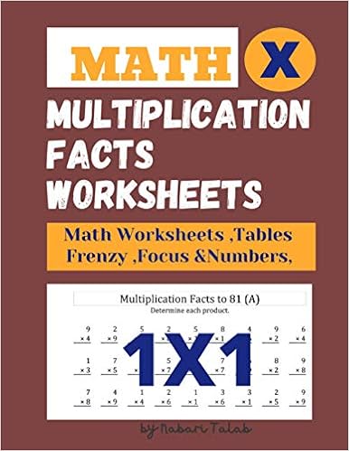 Multiplication Facts Worksheets :Math worksheets ,tables ,frenzy and focus  numbers
