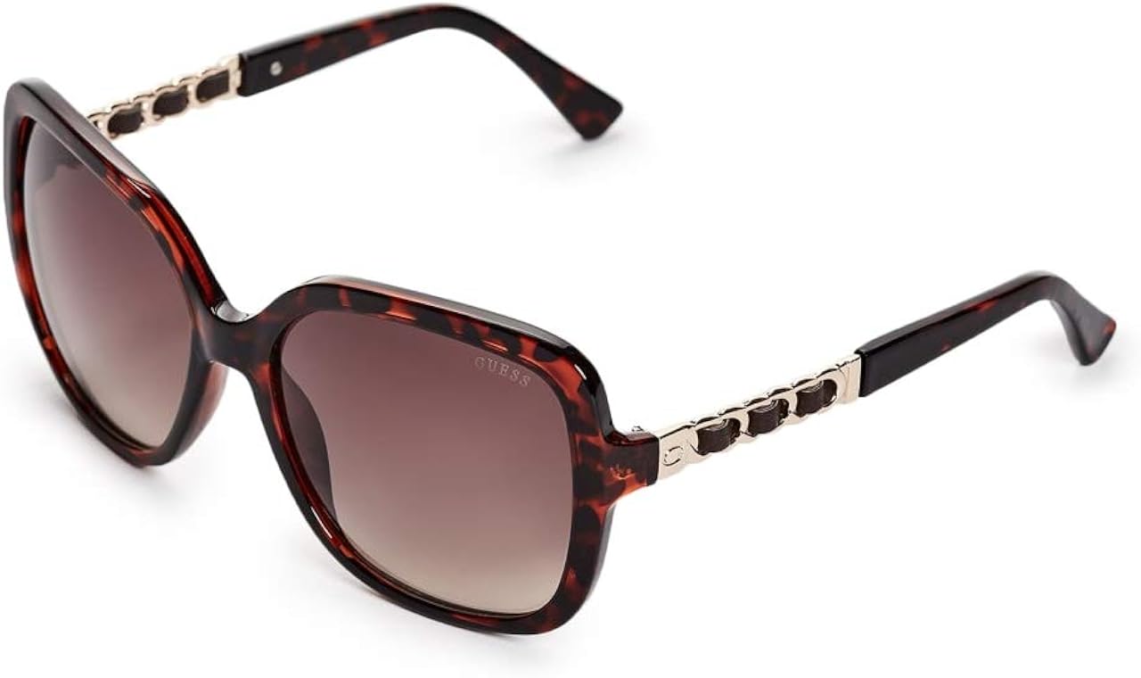 GUESS Damen-Sonnenbrille GF6185-5721F – Rosa, 57 Mm Gläser, 100% UV-Schutz, Mit Etui