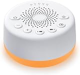 Easysleep White Noise Machine with Night Light 25 Sounds 32 Volume 5 Timer