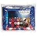 Sholin Comics Cartoon Dress Up Costumes Superhero Satin Capes with Felt Masks (Set of 8)
