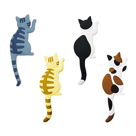 Dimo 4 pcs imanes de nevera, cute multiusos imanes para nevera ...