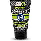 Mo' Handsome Premium Shave Gel for Men – Smooth Glide Formula for a Close Shave – Use with Razor Blades or Wet/Dry Electric Shavers – Hydrating & Skin-Soothing, Aloe Vera & Vitamin E