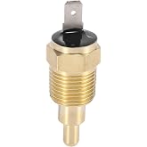X AUTOHAUX Automotive Radiator Engine Cooling Fan Temp Sensor Switch 3/8" | Temperature Sensor Switch 3/8" NPT, 180 Degree on 165 Degree Off