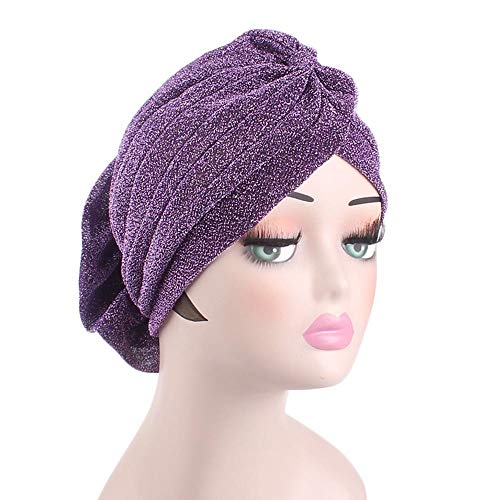 Chemo Hats Beanie Muslim Turban Headwear Headwraps for Women with Cancer Afterso - Thumbnail 3