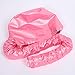 Quick Hair Blow Dryer Bonnet Hood Head Cover Hair Drying Cap (Pink)