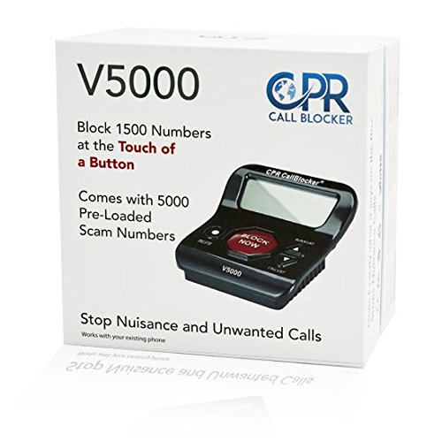 CPR-V5000-Call-Blocker-Block-All-Robocalls-Political-Calls-Scam-Calls-Unwanted-Calls-Block-All-Nuisance-Calls-At-The-Touch-Of-A-Button