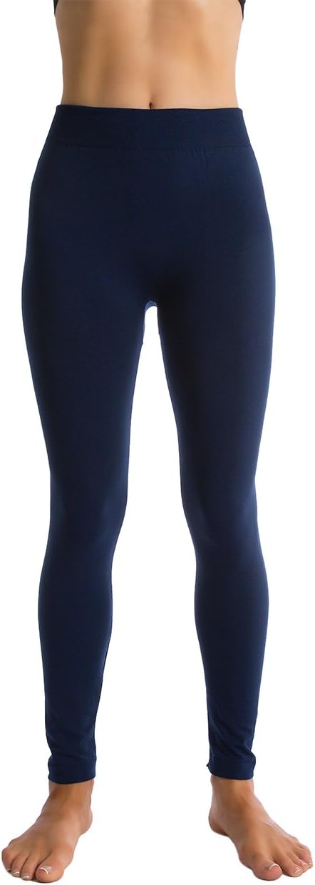Fleece Lined Thick Brushed Leggings Thights