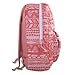 Trailmaker Girls' All Over Printed Backpack 17 Inch With Padded Straps (Peach Tribal)