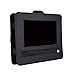 Universal Car DVD Player Holder, RUISIKIOU Portable Car DVD Headrest Mount Holder Strap Case for Swivel & Flip Style Portable DVD Player Color Black (7-7.5 Inch)