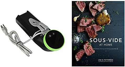 WIFi Nomiku Immersion Circulator + Sous Vide at Home Cookbook Bundle - Created and Authored by the Founder of Nomiku