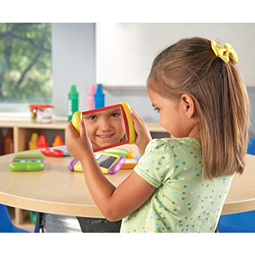 Learning Resources All About Me 2 in 1 Mirrors 6 Pieces, Ages 18