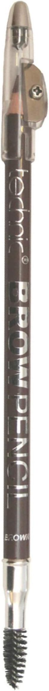 Technic Eyebrow Pencil Definer & Sharpener Brown 8 g Unisex