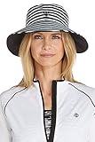Coolibar UPF 50+ Women's Reversible Pool Hat - Sun Protective